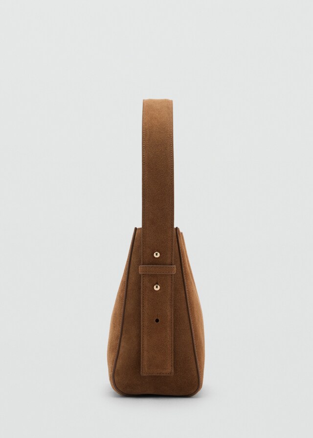 Mango Bolso Mini Shopper Serraje