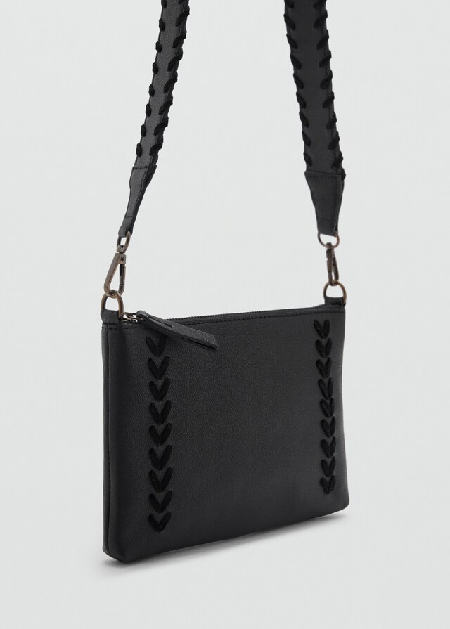 mango Bolso sobre piel