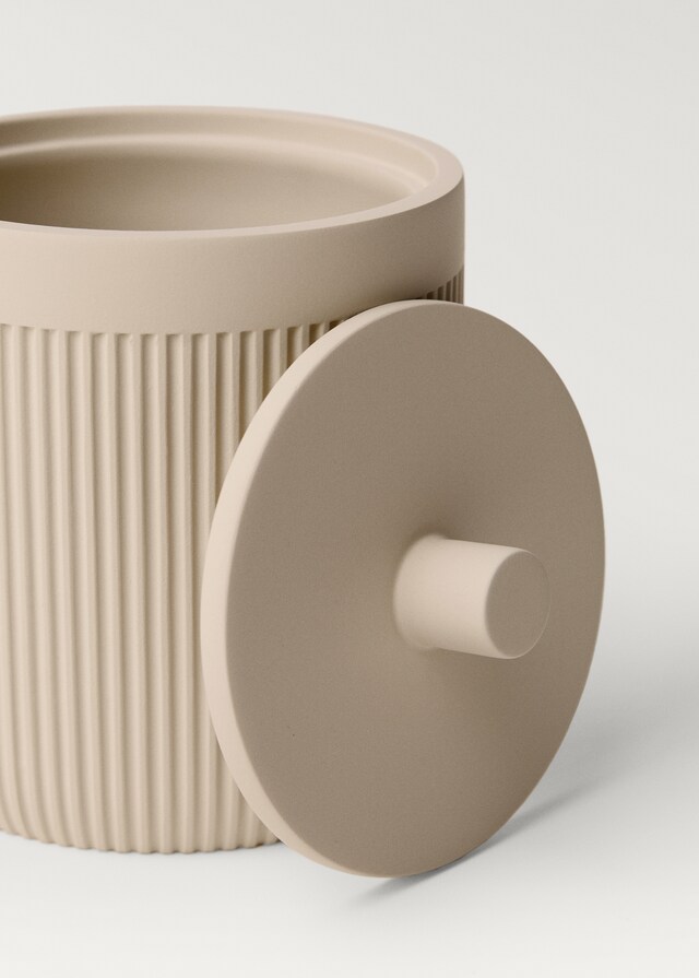 Mango Caja De Baño Resina