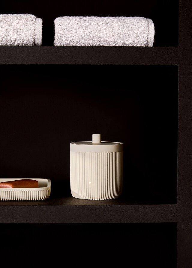 mango Caja de baño resina