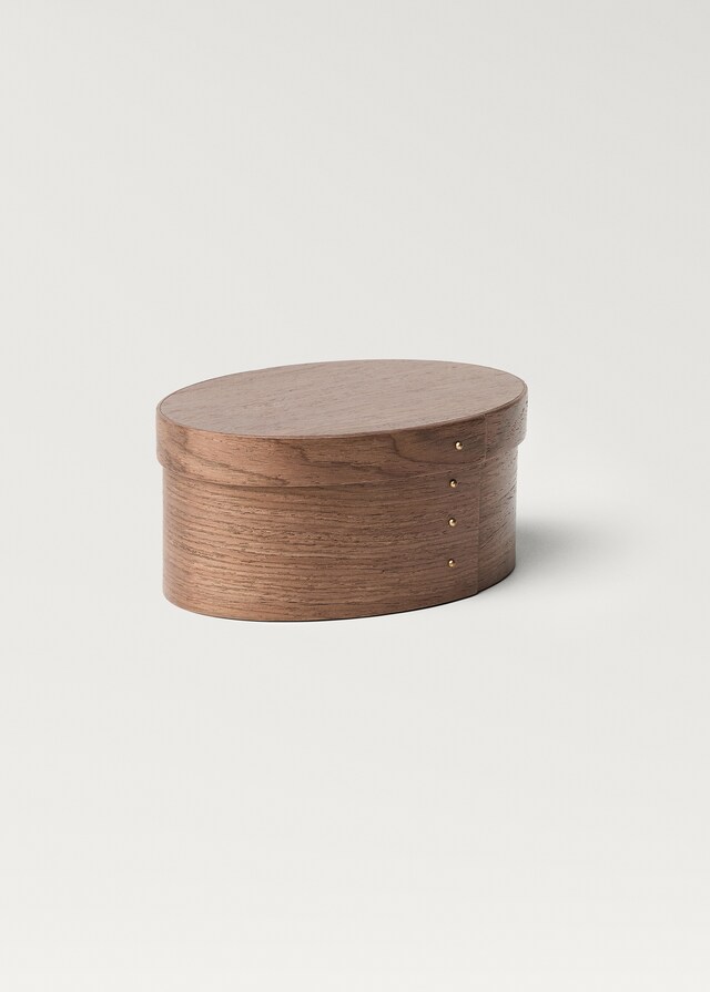 Mango Caja Decoración Madera 20x14 5 Cm