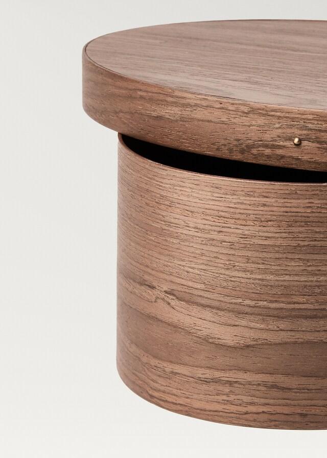 Mango Caja Decoración Madera 30x22 Cm