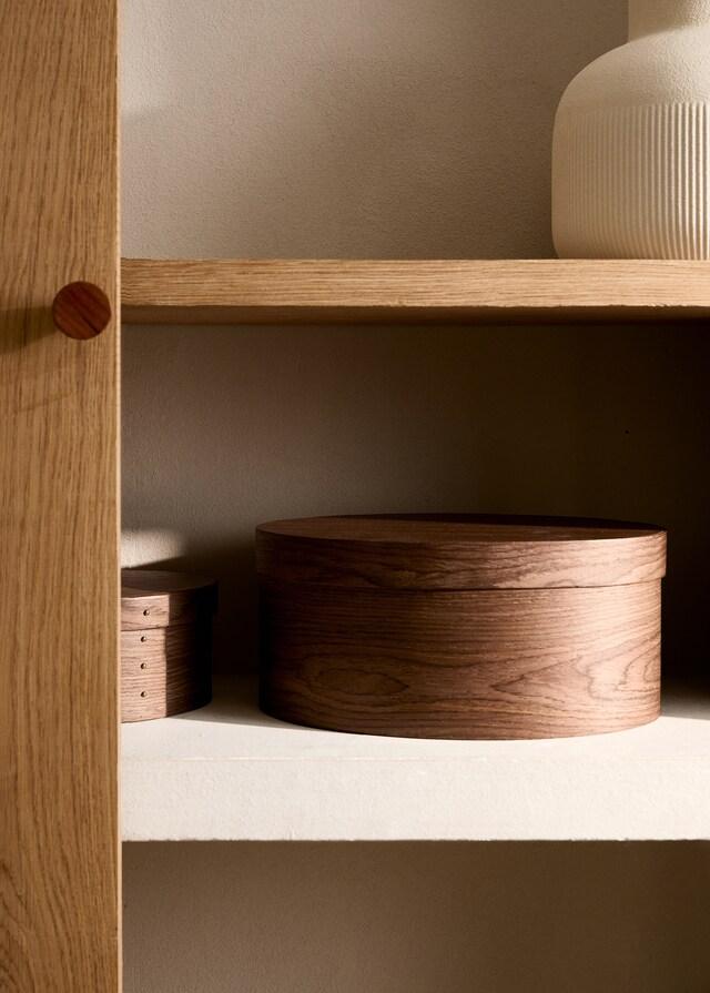 mango Caja decoración madera 30x22 cm