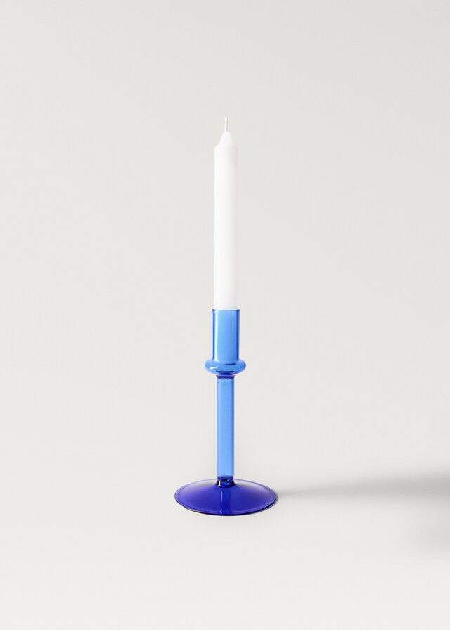 Mango Candelabro Borosilicato Mediano