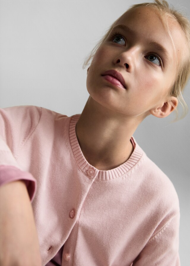 Mango Cárdigan Punto Algodón