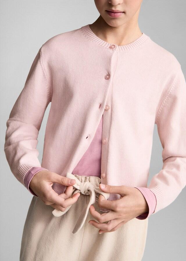 Mango Cárdigan Punto Algodón