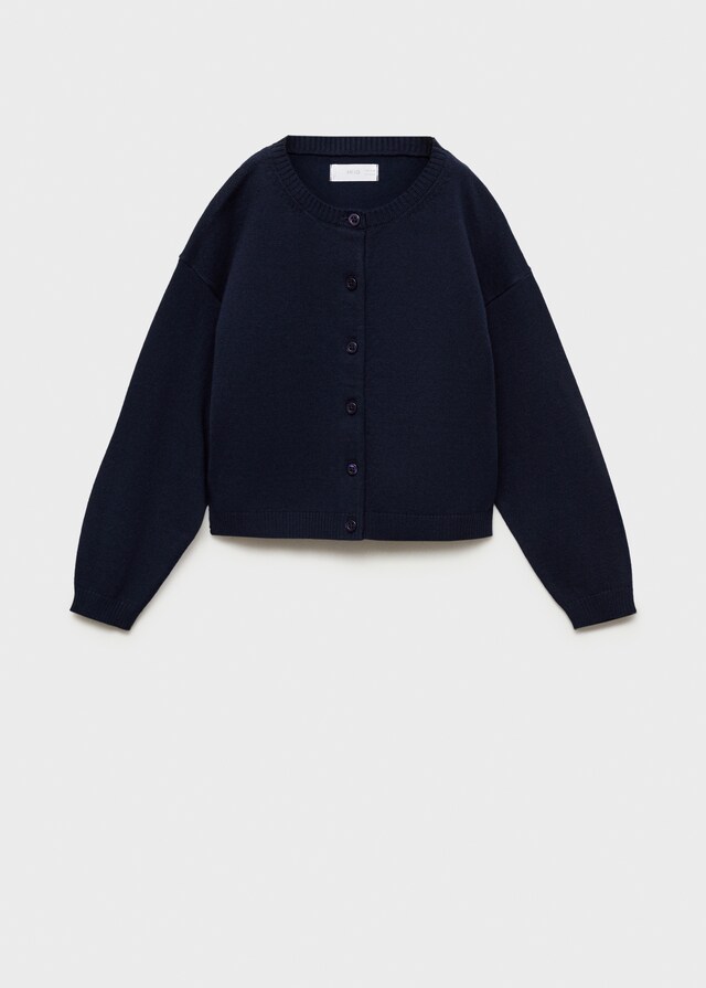 Mango Cárdigan Punto Algodón