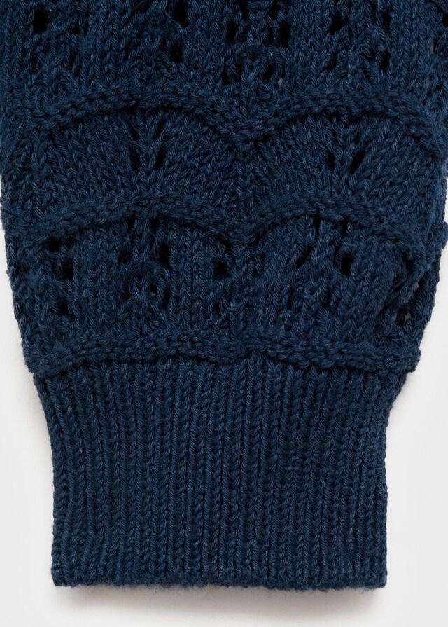 Mango Cárdigan Punto Calado