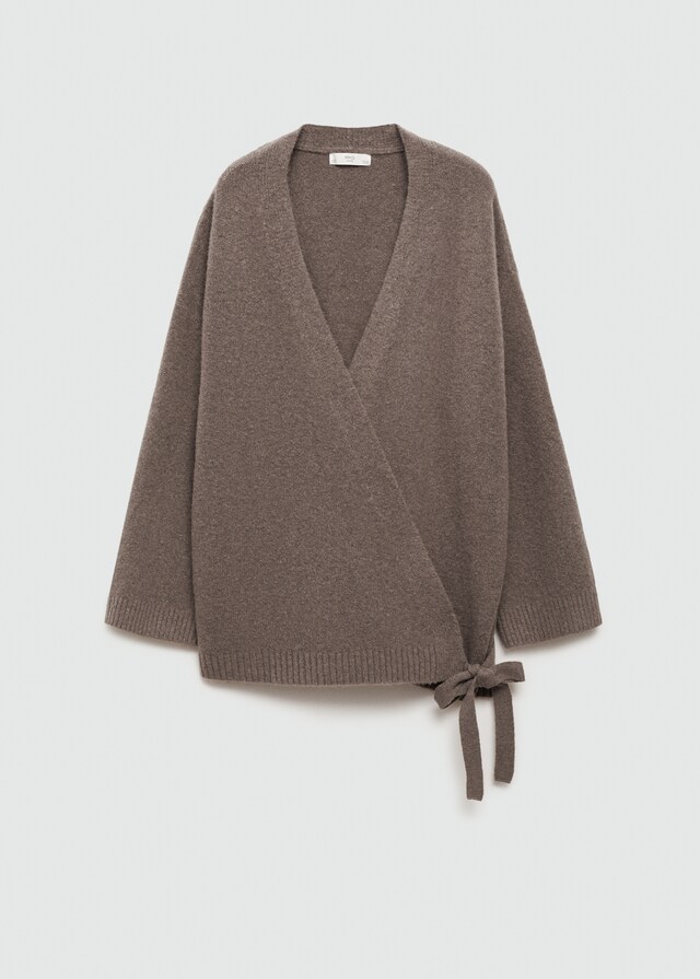 Mango Cárdigan Punto Cruzado