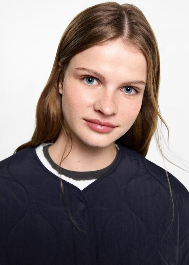 Mango Cazadora Acolchada Bolsillos