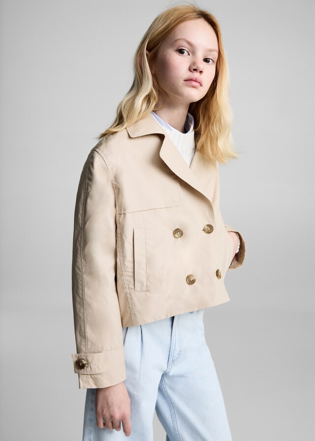 mango Chaqueta solapas doble botonadura