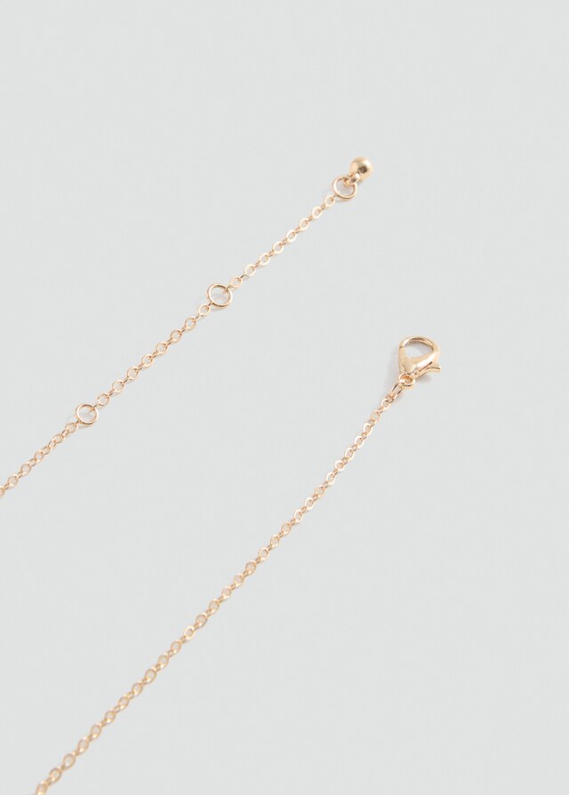 Mango Collar Abalorios Combinados