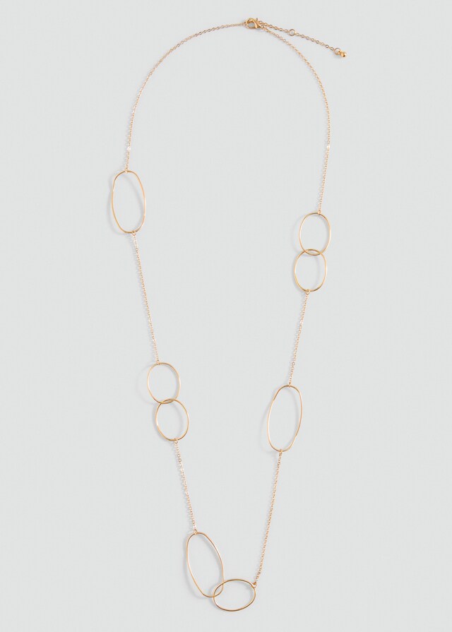 Mango Collar Abalorios Combinados