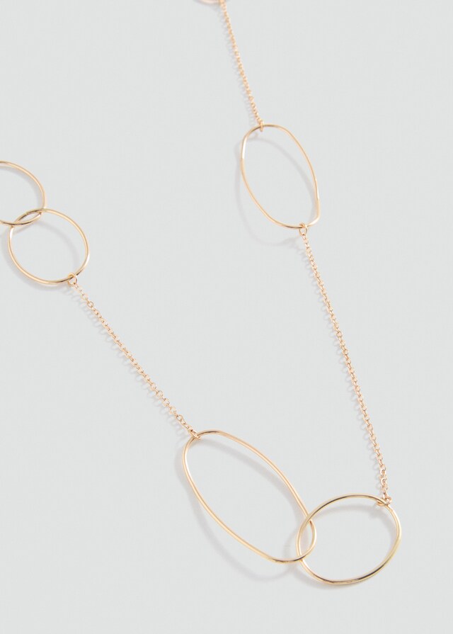 mango Collar abalorios combinados