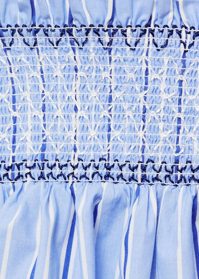 Mango Falda Corta Frunces