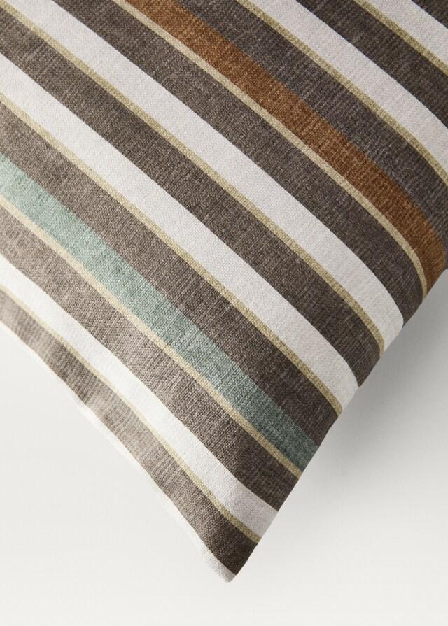 Mango Funda Cojín Raya Estampada 40x60 Cm