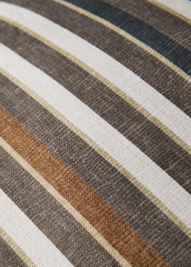 Mango Funda Cojín Raya Estampada 40x60 Cm