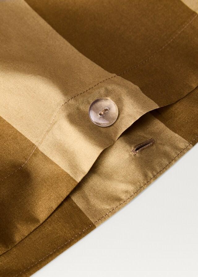 Mango Funda Nórdica Algodón Percal Rayas 90 Cm