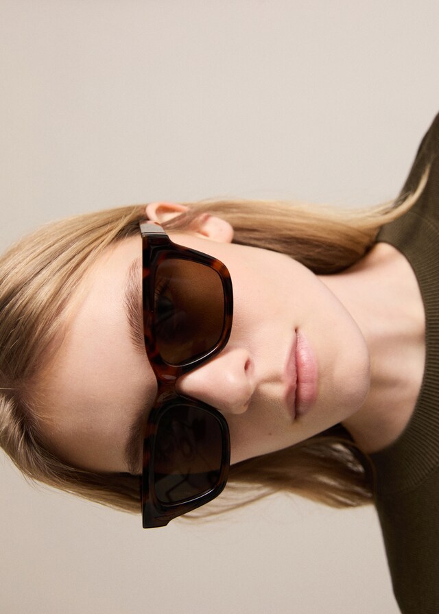 mango Gafas de sol montura de pasta