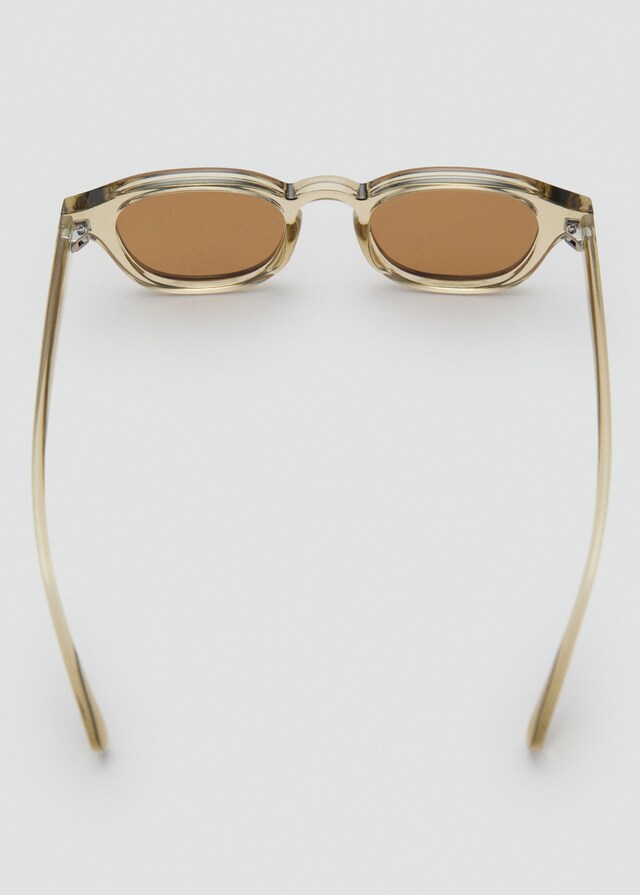 Mango Gafas De Sol Montura Semitransparente