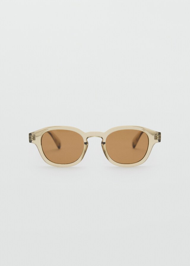 mango Gafas de sol montura semitransparente