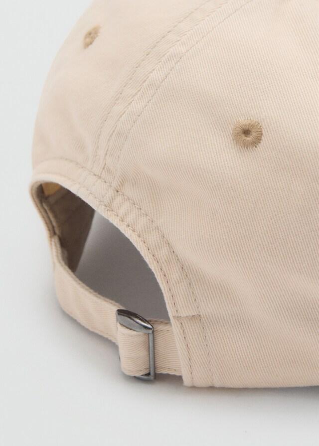 Mango Gorra Algodón Bordado