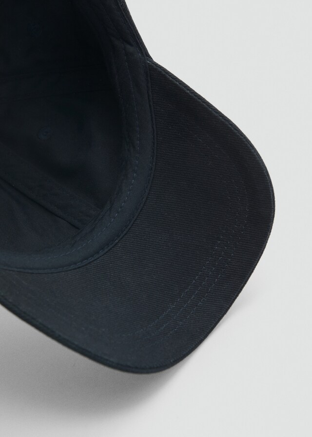 Mango Gorra Canvas Bordado