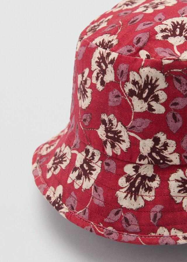 mango Gorro bucket reversible