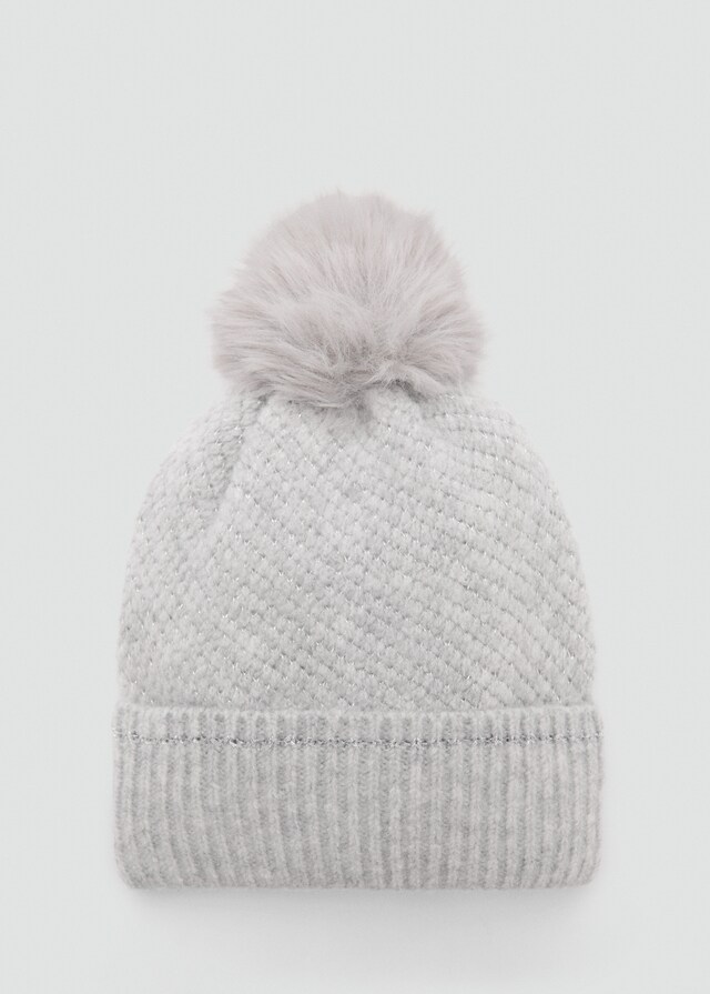 Mango Gorro Punto Lúrex
