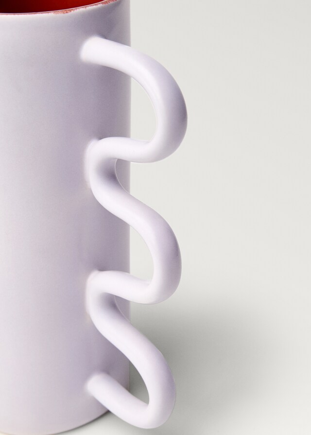 Mango Jarrón Cerámica Asas 11x23x27 5