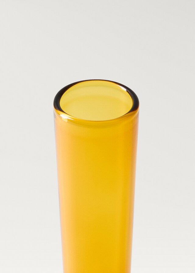 Mango Jarrón Violetero Borosilicato