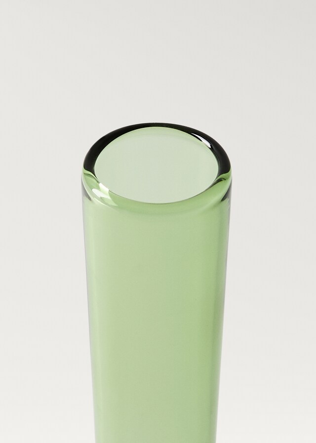 Mango Jarrón Violetero Borosilicato