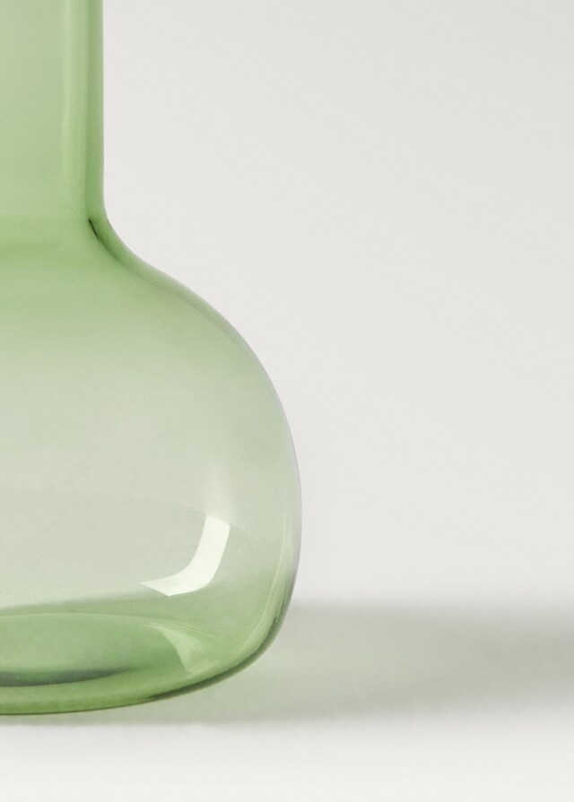 Mango Jarrón Violetero Borosilicato