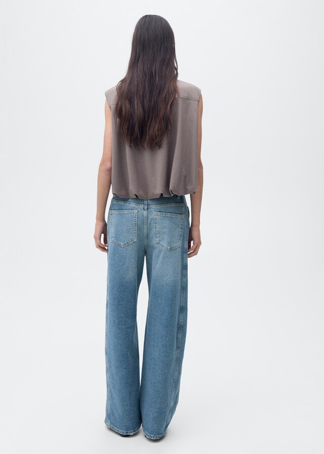 Mango Jeans Balloon Tiro Alto