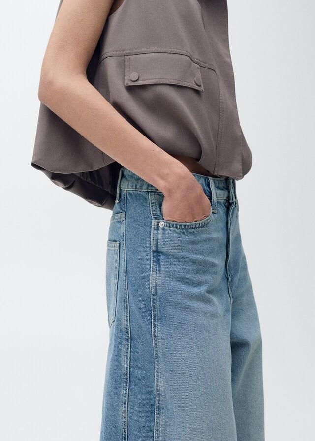 Mango Jeans Balloon Tiro Alto