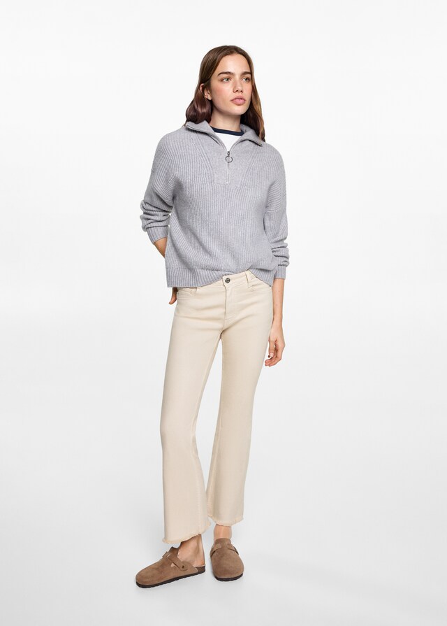 Mango Jeans Flare Crop