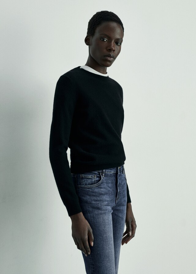 Mango Jeans Flare Tiro Bajo