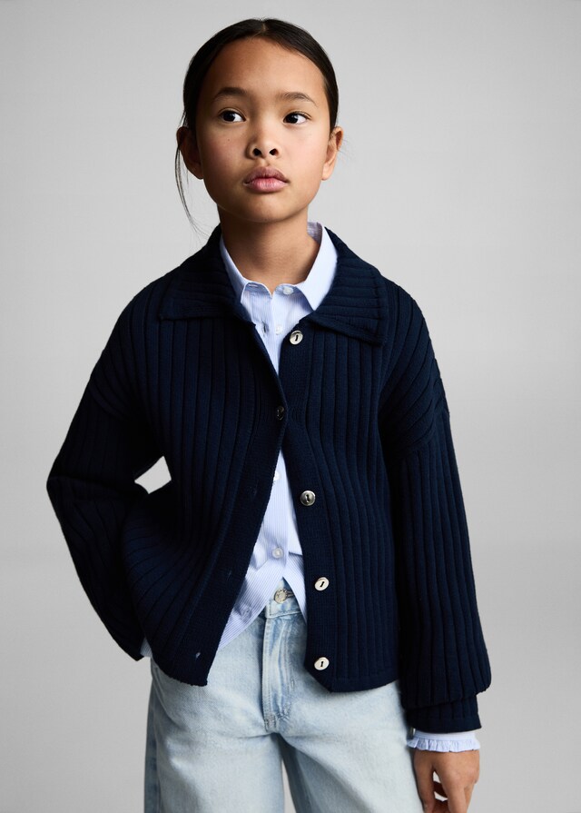 mango Jeans wideleg bajo deshilachado