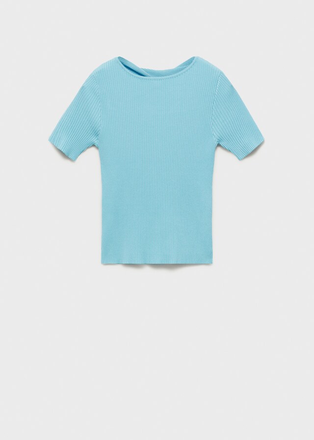 Mango Jersey Canalé Abertura Espalda