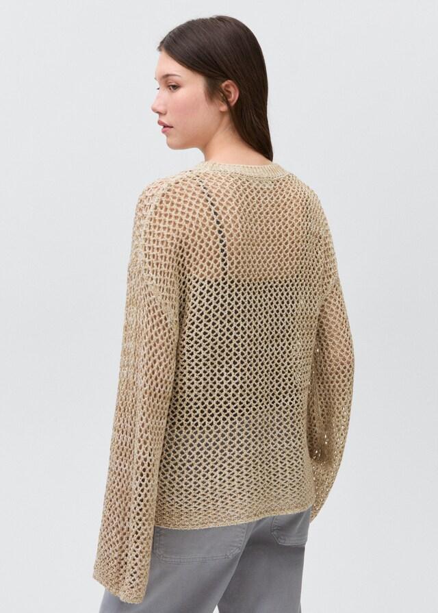 Mango Jersey Punto Calado