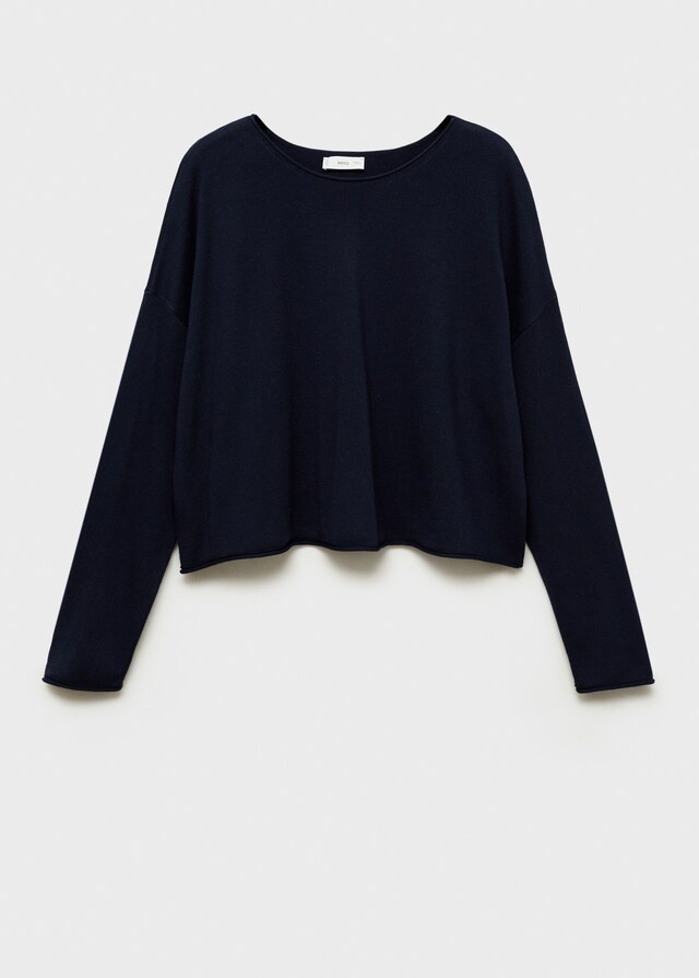 mango Jersey punto fino oversize