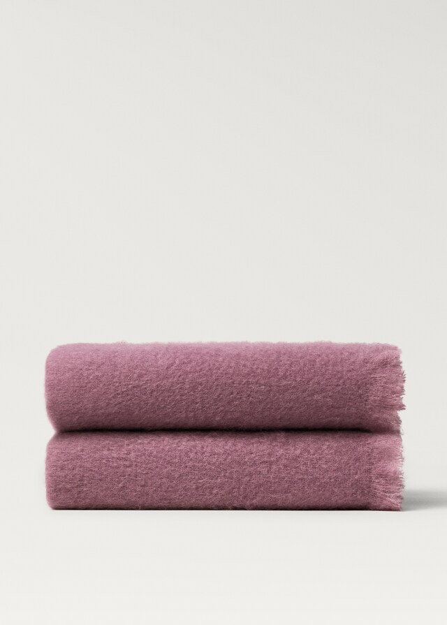 Mango Manta Lana Cardada