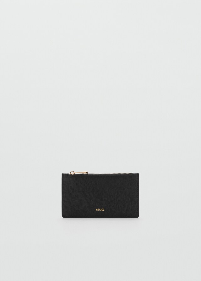 Mango Monedero Efecto Piel