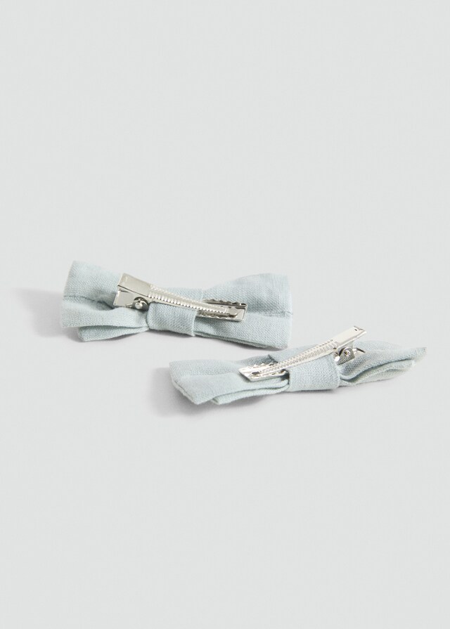 mango Pack 2 pasadores lazo