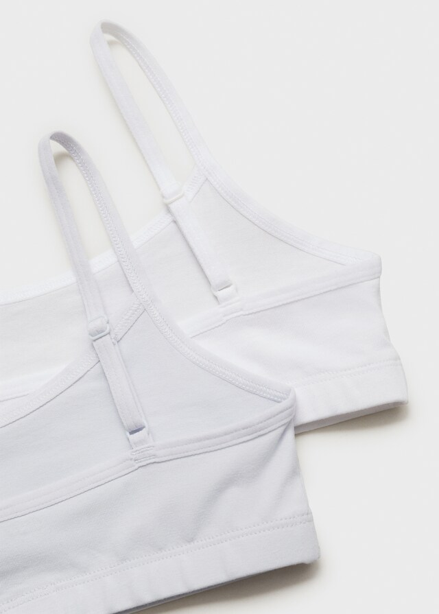 Mango Pack 2 Tops Algodón