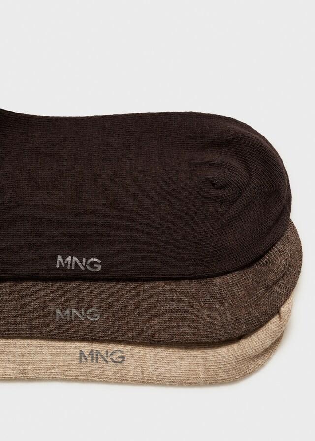 Mango Pack 3 Calcetines Algodón