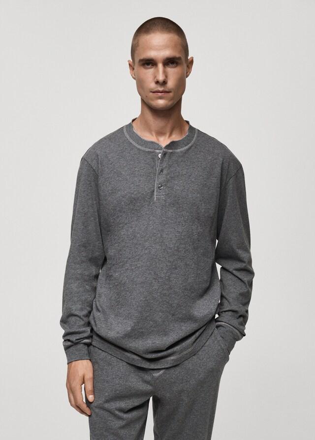 mango Pack pijama largo 100% algodón