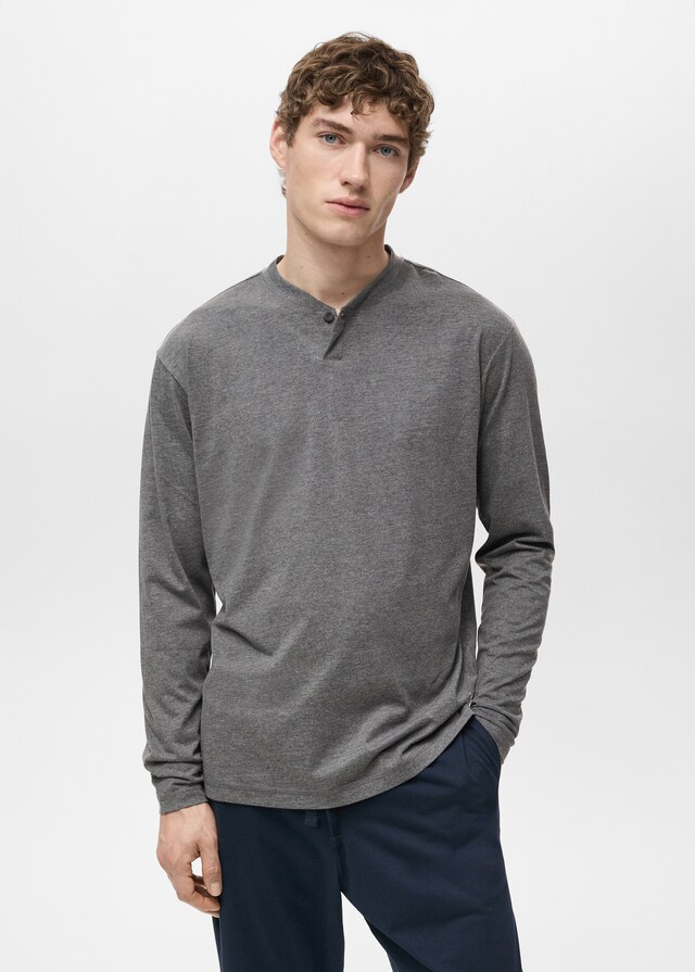 mango Pack pijama largo 100% algodón