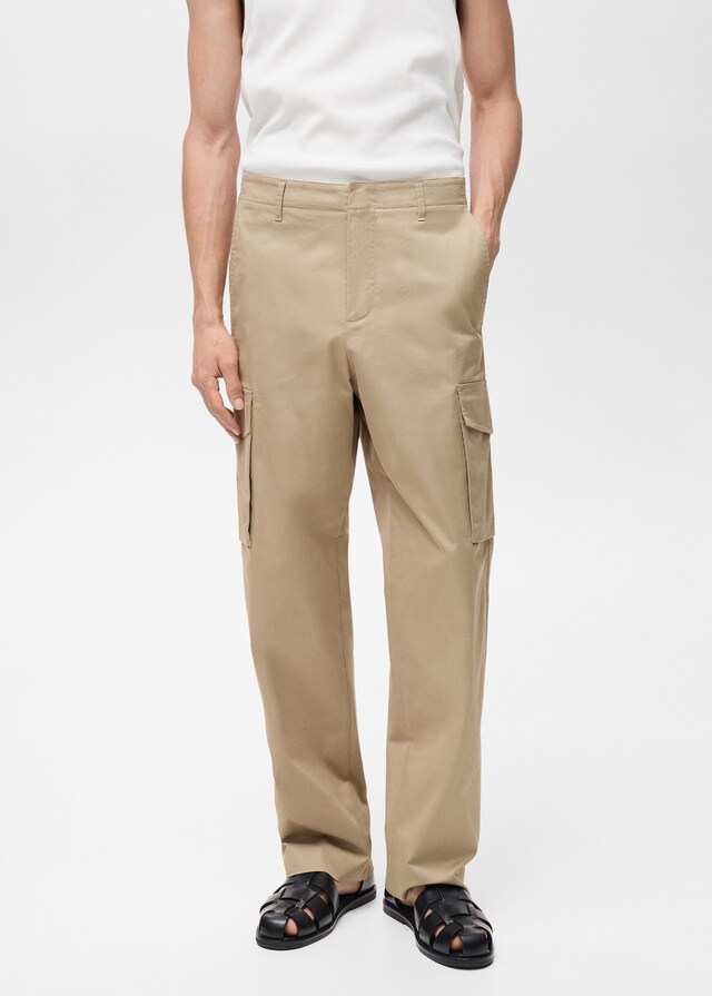 mango Pantalón cargo relaxed fit