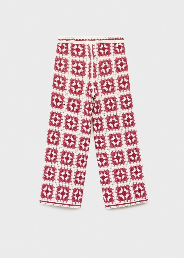 Mango Pantalón Crochet